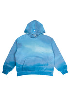 SKY DYE HOODIE: BLUE HAZE