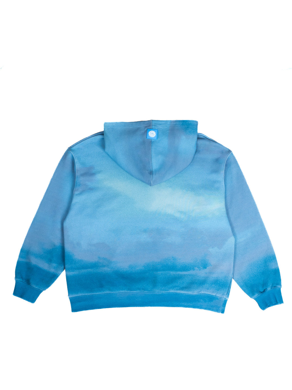 SKY DYE HOODIE: BLUE HAZE