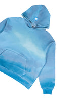 SKY DYE HOODIE: BLUE HAZE