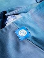 SKY DYE HOODIE: BLUE HAZE