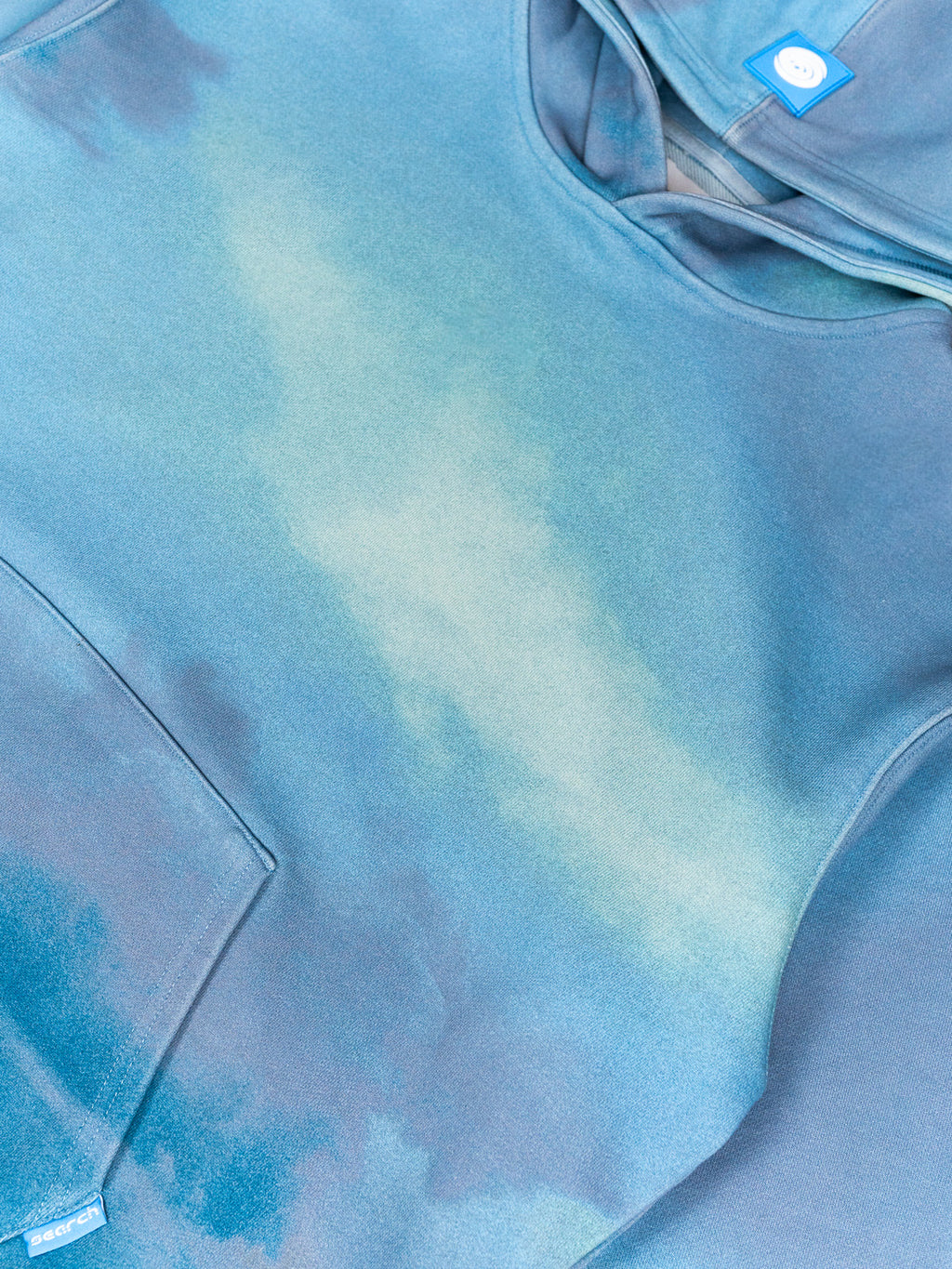 SKY DYE HOODIE: BLUE HAZE