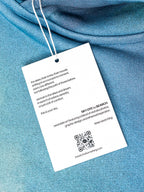 SKY DYE HOODIE: BLUE HAZE