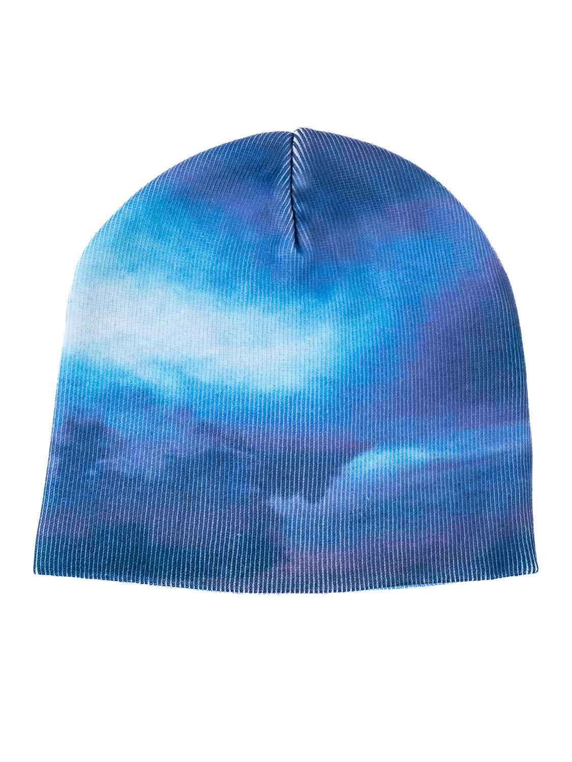 SKY DYE BEANIE: BLUE HAZE