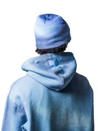 SKY DYE BEANIE: BLUE HAZE
