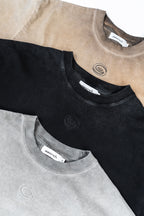 OMBRÉ TEE: SILVER