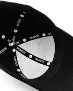 EYE LOGO HAT: BLACK