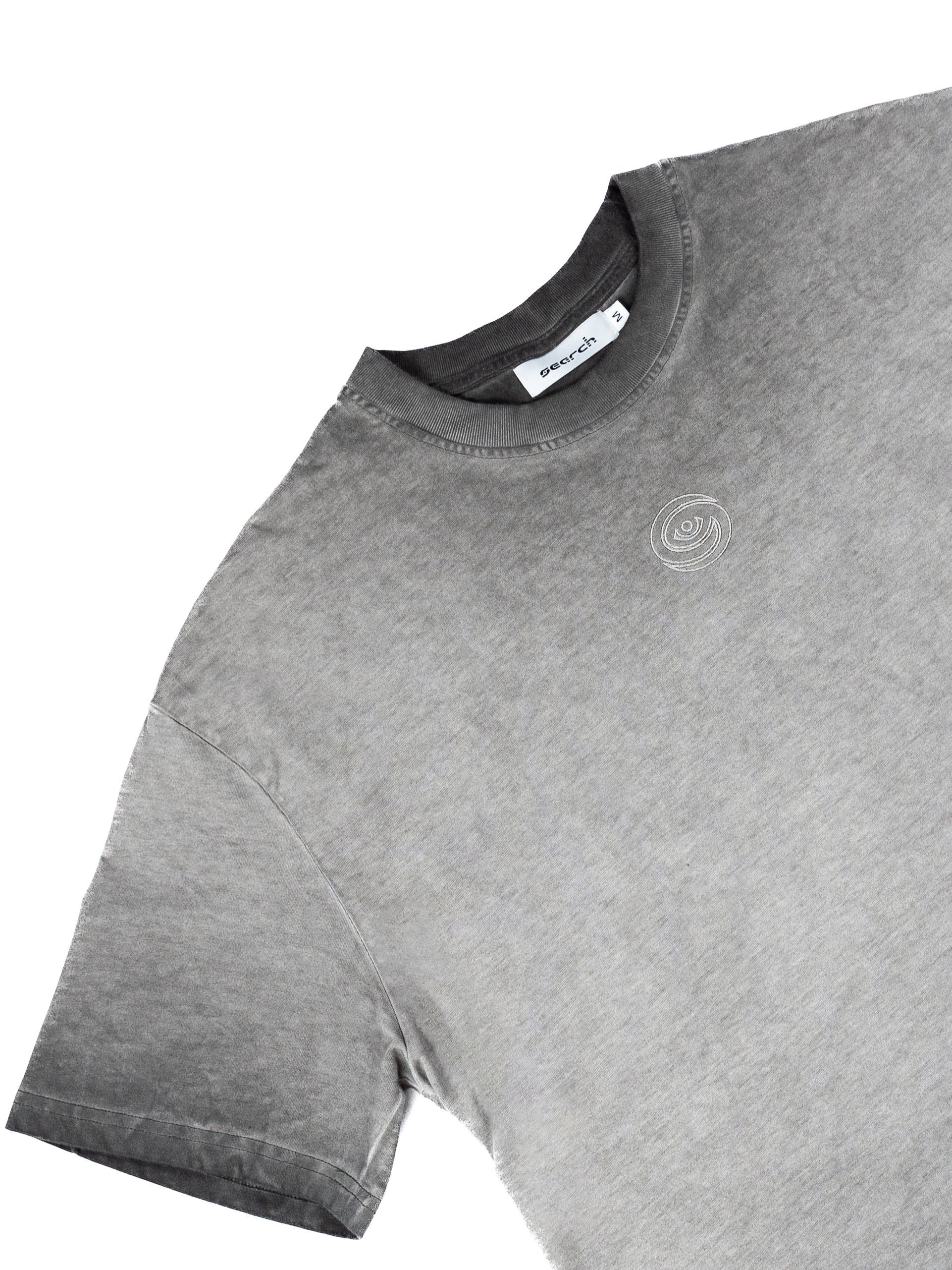 OMBRÉ TEE: SILVER
