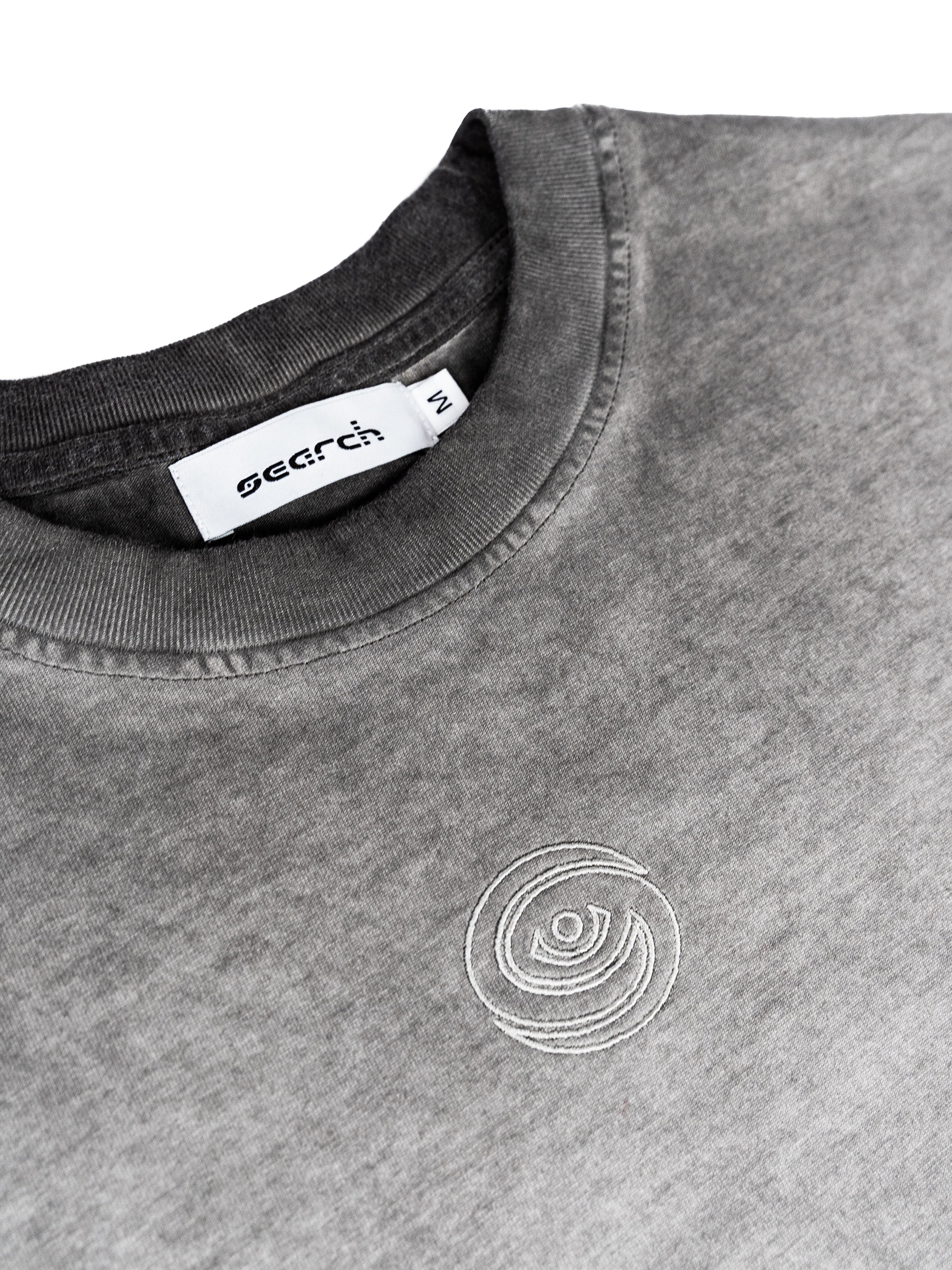 OMBRÉ TEE: SILVER