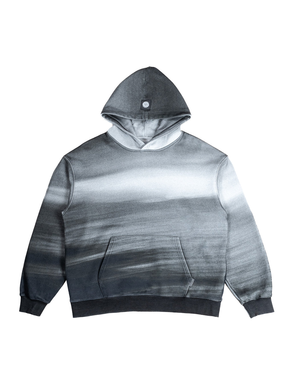 SKY DYE HOODIE: OVERCAST