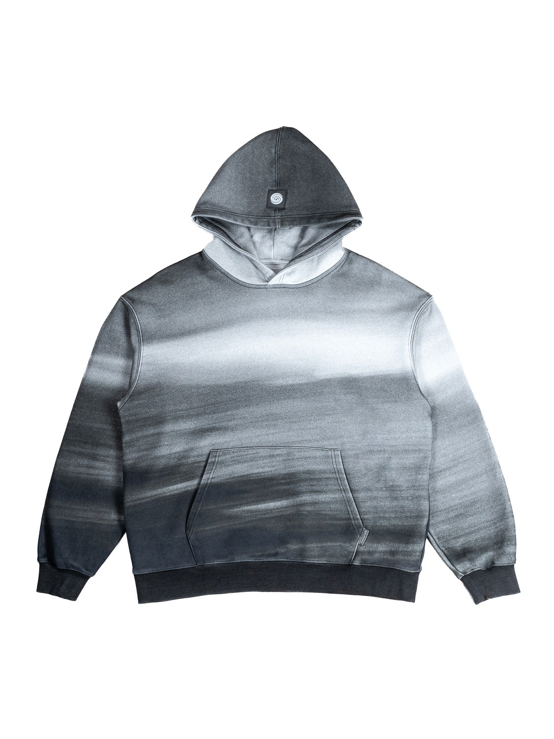 SKY DYE HOODIE: OVERCAST