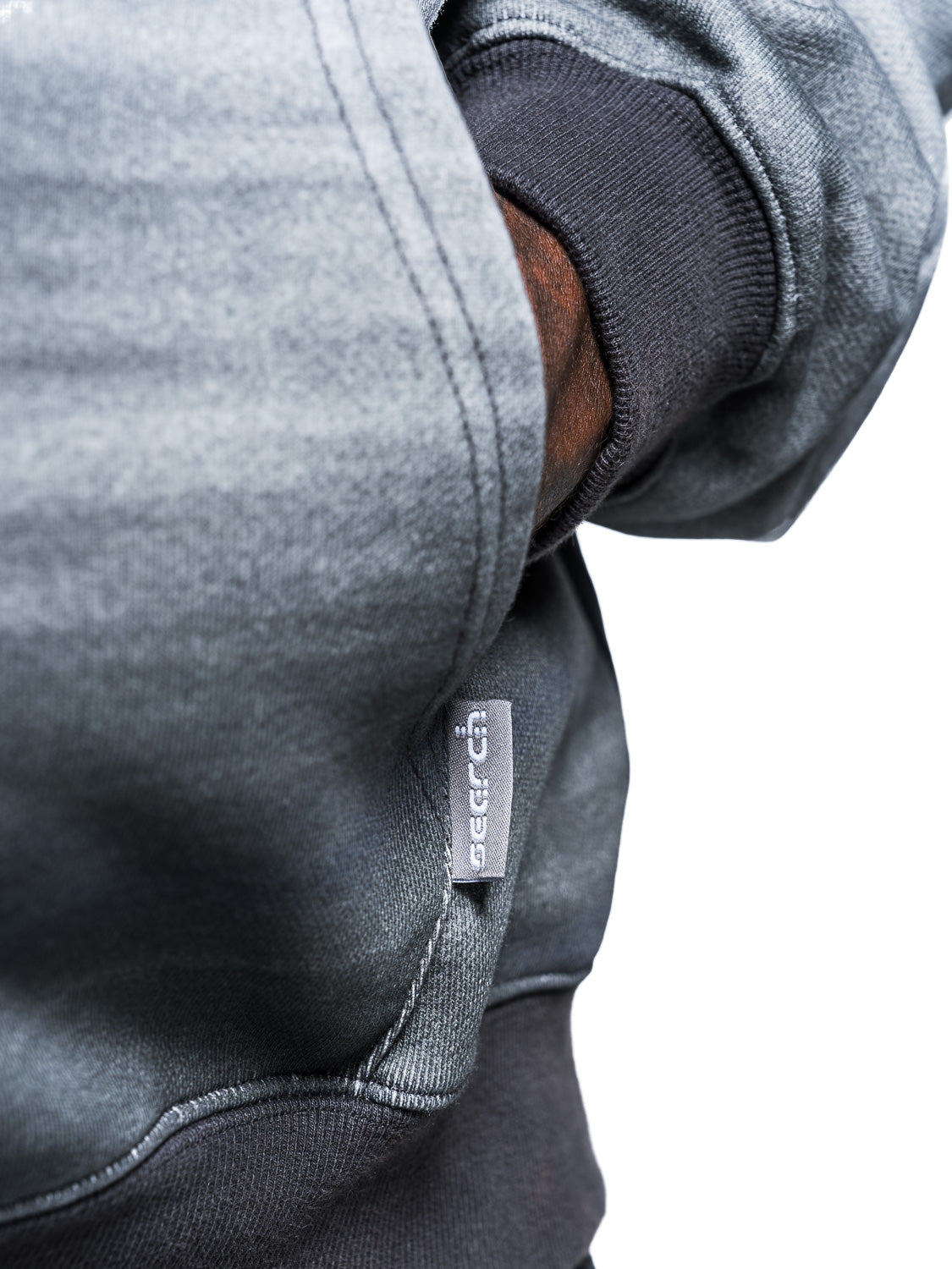 SKY DYE HOODIE: OVERCAST