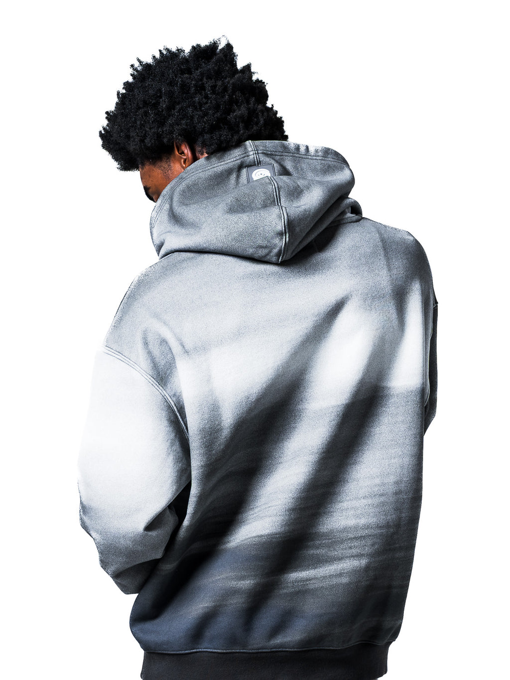 SKY DYE HOODIE: OVERCAST