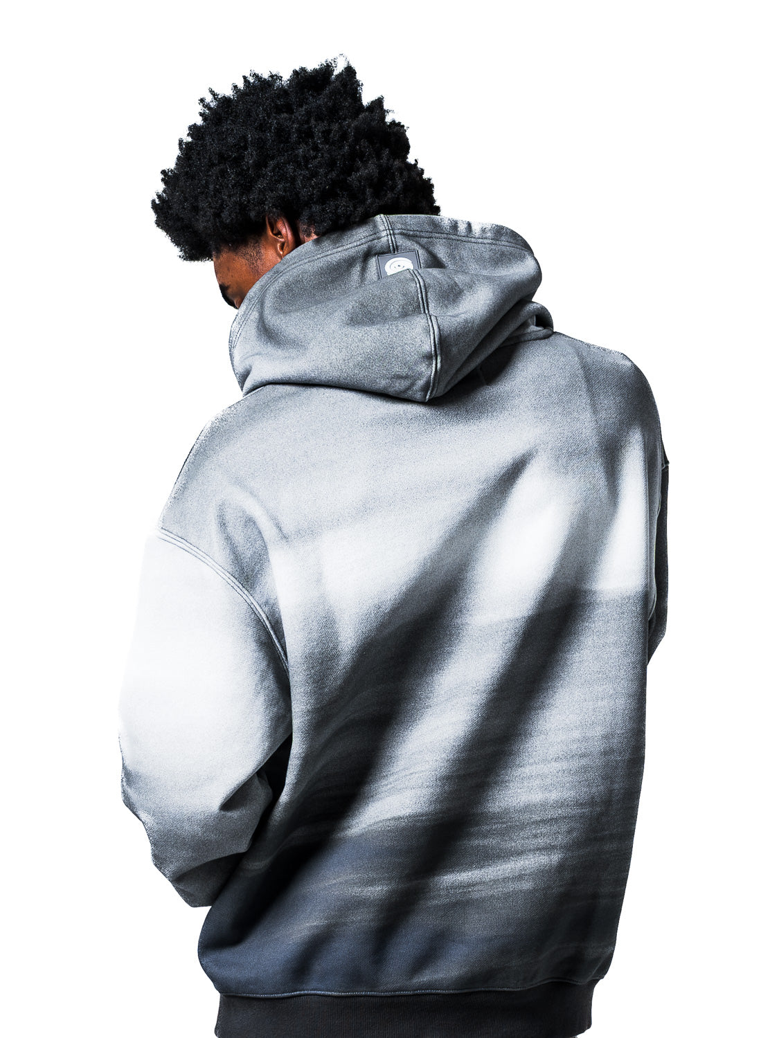 SKY DYE HOODIE: OVERCAST