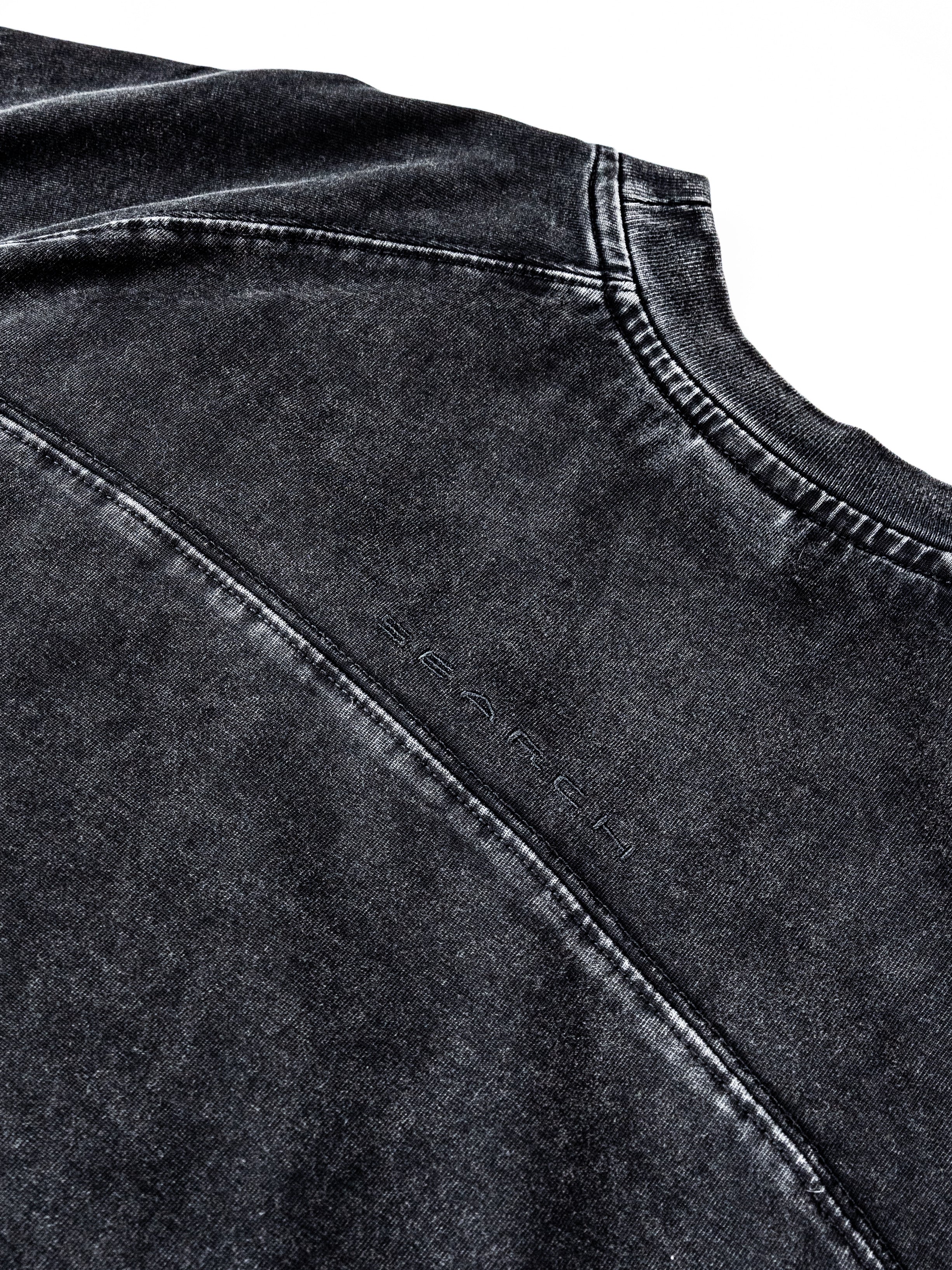 WAVE TEE: BLACK