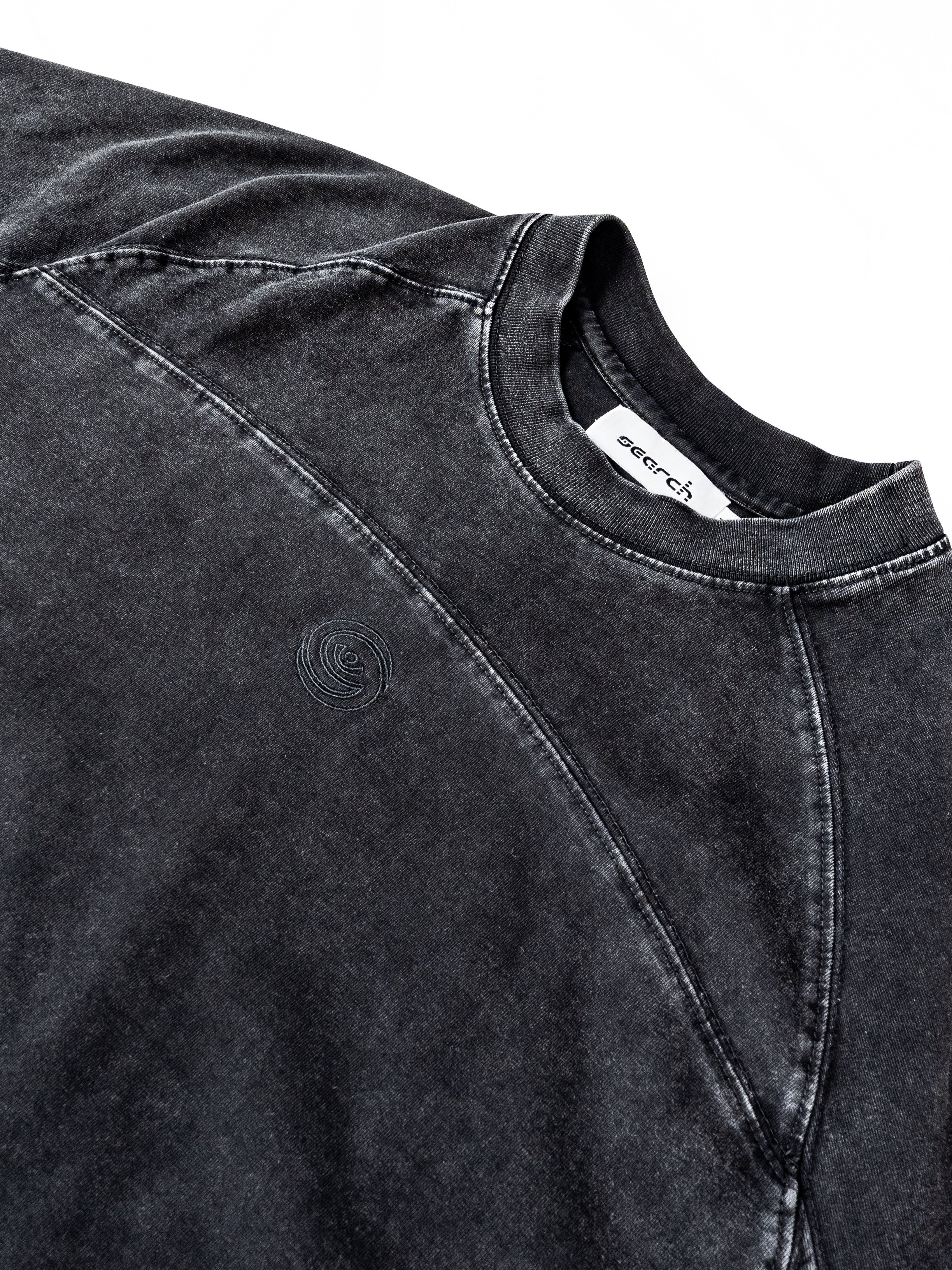 WAVE TEE: BLACK