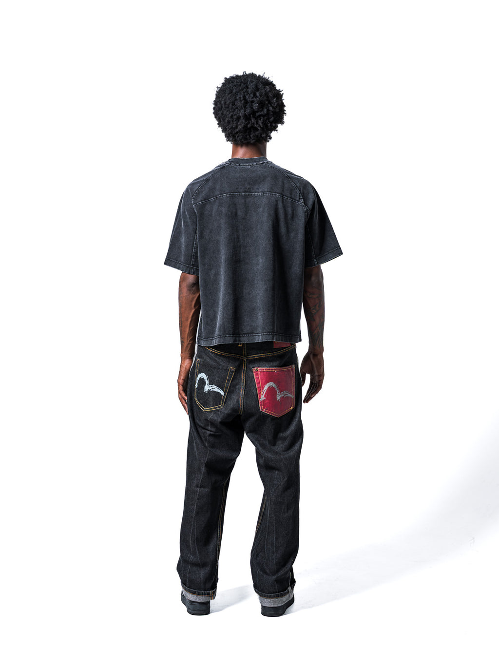 WAVE TEE: BLACK