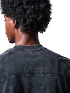 WAVE TEE: BLACK