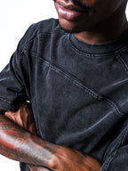 WAVE TEE: BLACK