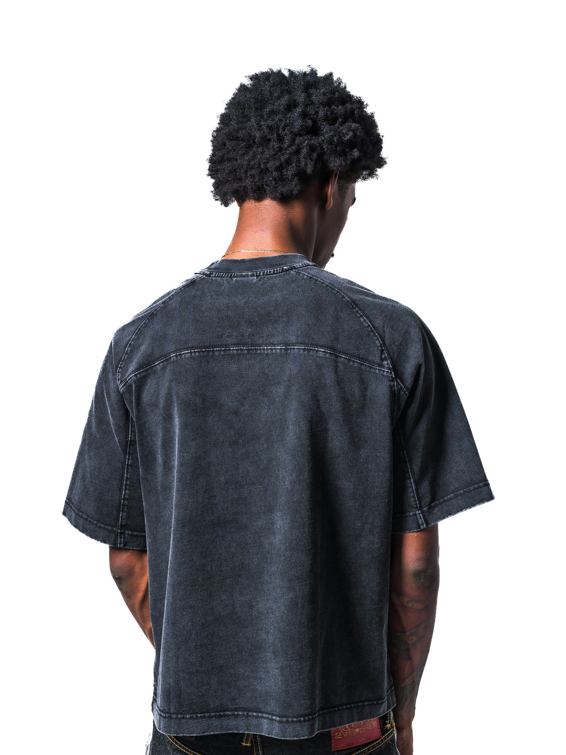 WAVE TEE: BLACK