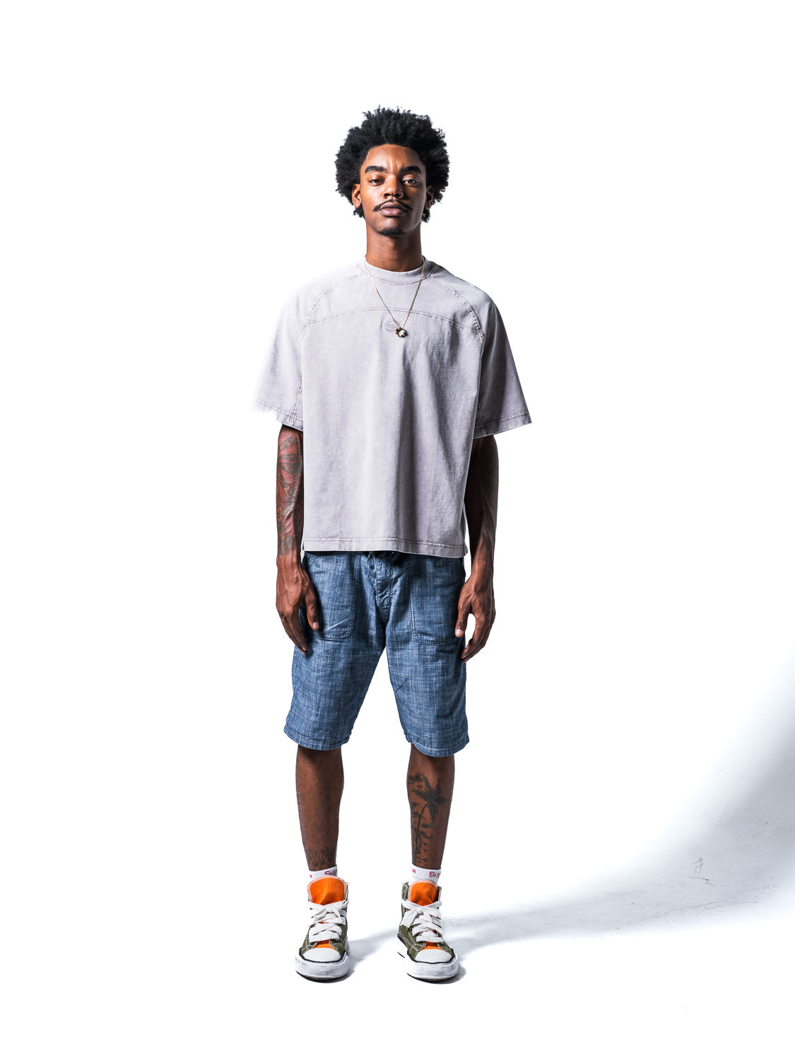 WAVE TEE: GREY