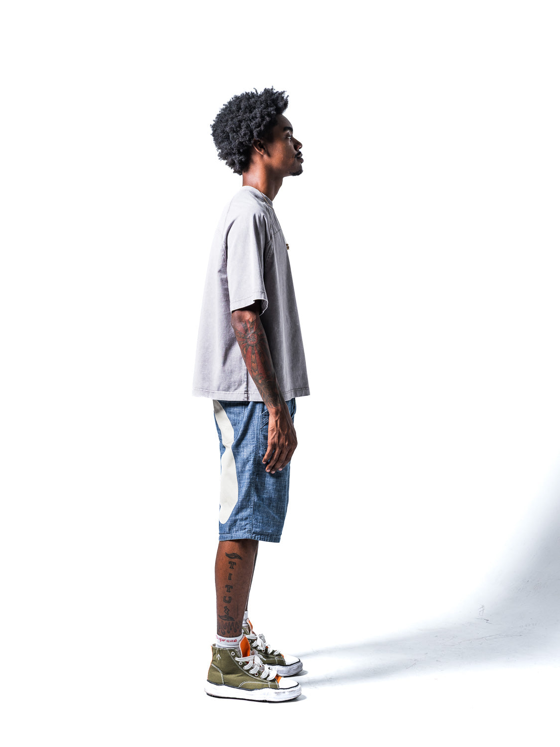 WAVE TEE: GREY