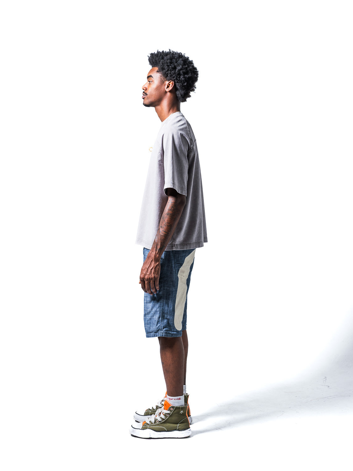 WAVE TEE: GREY